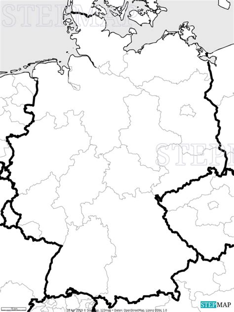 Stepmap Deutschland Landkarte Für Deutschland