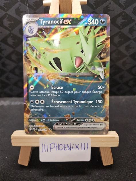 CARTE POKÉMON TYRANOCIF Ex 064 131 Set Evolutions Prismatiques EUR 6 00