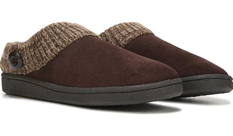 Clarks Women S Knit Collar Clog Slipper Famous Footwear