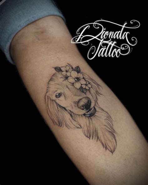 Dionata Pardim No Instagram Tattoo Homenagem Para Cachorrinha Muito