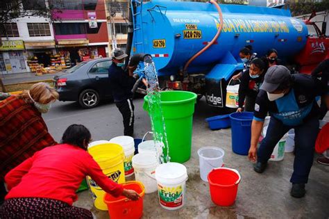 Vecinos Exigen Reposición Del Servicio De Agua Potable En San Juan De