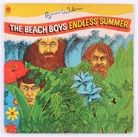 Brian Wilson Signed The Beach Boys "Endless Summer" Vinyl Record Album Cover (JSA Hologram ...