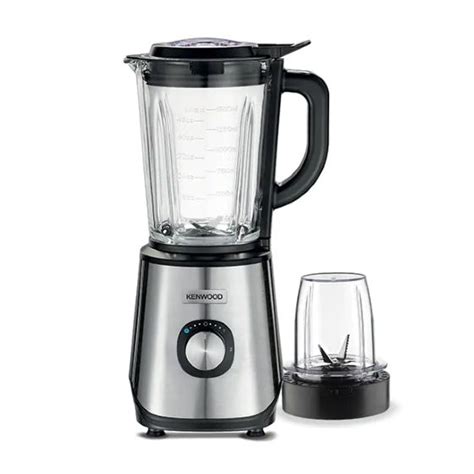 Kenwood Blender With Jar And 1 Mill 1000 Watt Black And Metal BLM45