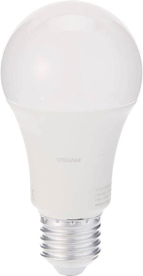 Osram E27 Led Bulb Big 15w Classic A Day Light 6500k Energy Saving Screw Base Pack Of 10