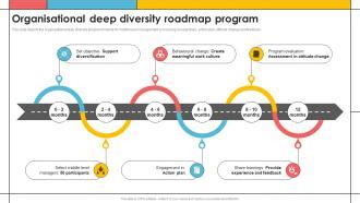 Organisational Deep Diversity Roadmap Program PPT Presentation