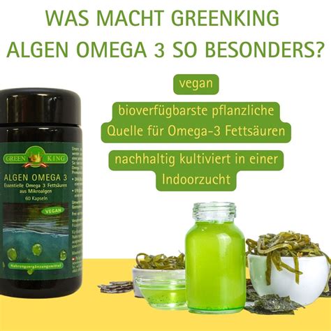 Algen Omega 3 60 Kapseln Bioking