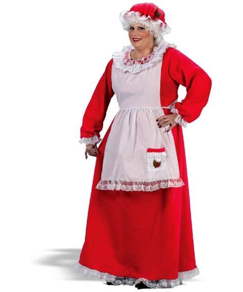 Mrs Claus Costume Adult Halloween Costumes