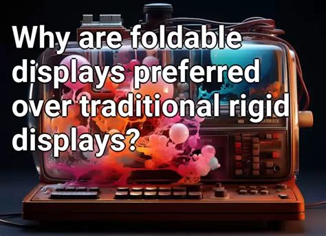 Why are foldable displays preferred over traditional rigid displays ...