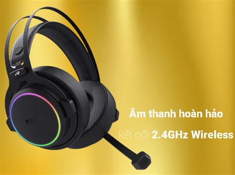 Tai Nghe Kh Ng D Y Gaming Zidli Fh G Rgb Real Phong V