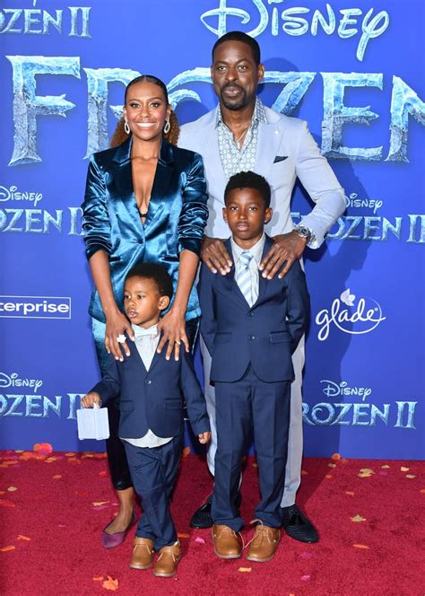 Sterling K. Brown and His Family at Frozen 2 Premiere | Sterling K. Brown With Family at Frozen ...