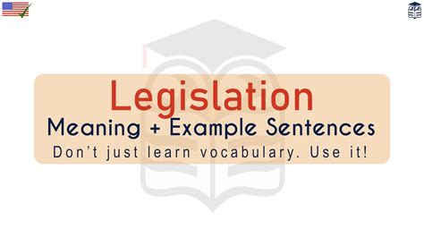 Legislation Meaning Definition Of Legislation Youtube