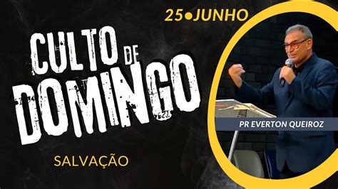 Culto De Domingo SANTA CEIA YouTube