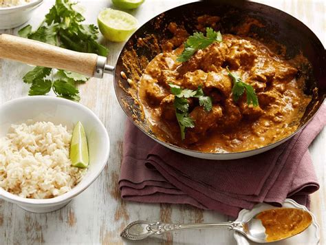 Creamy Butter Chicken Curry With Basmati Rice