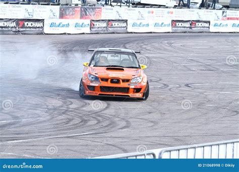 Drift Show Orange Team Editorial Stock Photo Image Of Fast 21068998