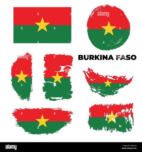 Banner Burkina Faso Stock Vector Images Alamy