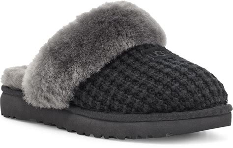 Ugg Cozy Knit Genuine Shearling Slipper Shopstyle