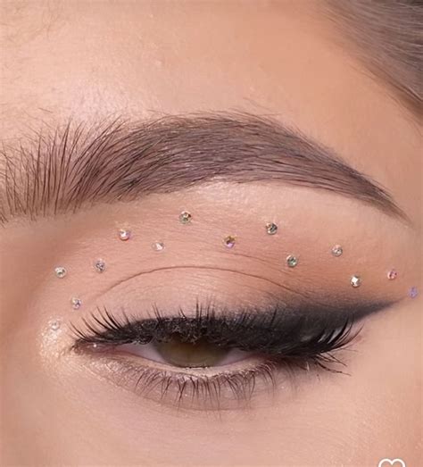 Gem Makeup Prom Eye Makeup Cute Eye Makeup Swag Makeup Rave Makeup