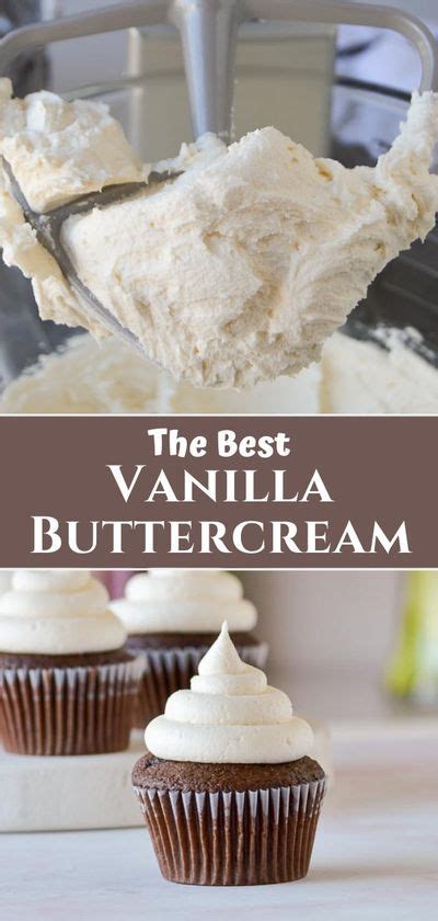 Cake Frosting Best Vanilla Buttercream Artofit