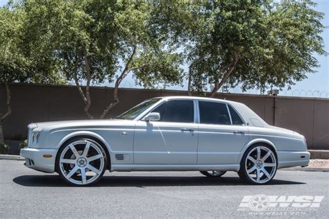 2007 Bentley Arnage With 24 Giovanna Andros In Silver Machined Wheels