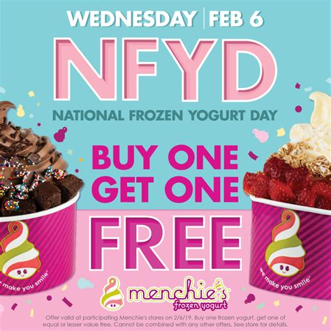 The International Frozen Yogurt Association Menchies Celebrates Nfyd