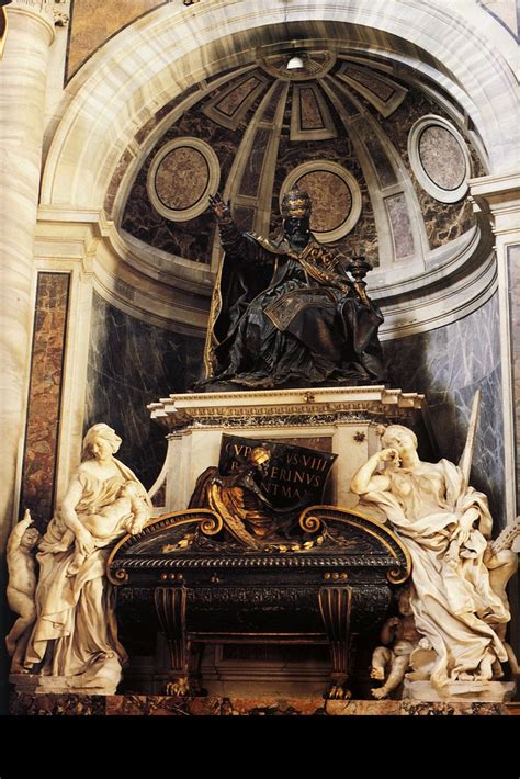 Bernini Pope Urban Viii Tomb St Peter S Rome Flickr