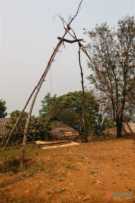 Visiting An Akha Hill Tribe Villiage In Chiang Rai Thailand