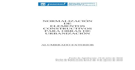 Normalizaci N De Elementos Constructivos Pdf Filela Normalizaci N De