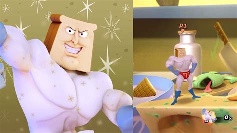 Powdered Toastman Showcase Nickelodeon All Star Brawl YouTube