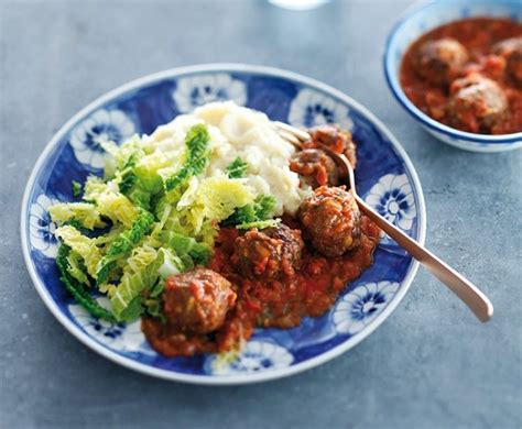 Groene Kool Met Gehaktballetjes Recept In Voedsel Idee N