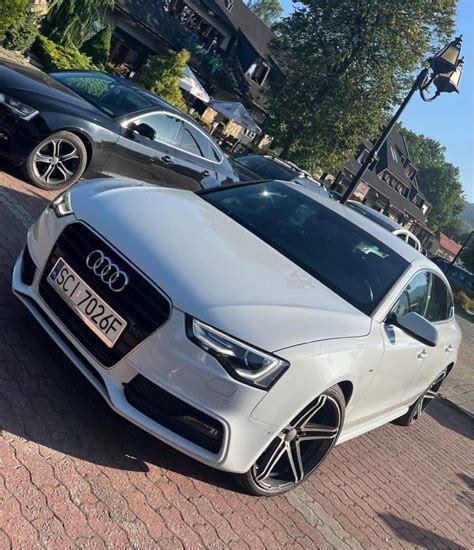 Audi a5 S line 2 0 Tdi Sportback Skóra Navi Nowy Rozrząd olej