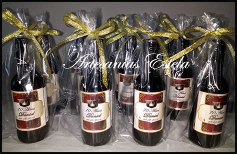 Souvenir Botellas De Vino Personalizadas Artesanias Estela