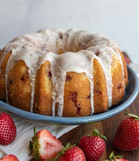 Strawberry Pound Cake Barbara Bakes