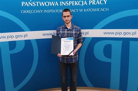 Laureat konkursu wiedzy o Prawie Pracy BHP i działalności PIP Zespół