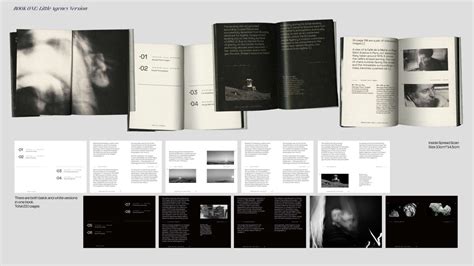 Two Texts Editorial Design By Yuxin Wang Sva Design