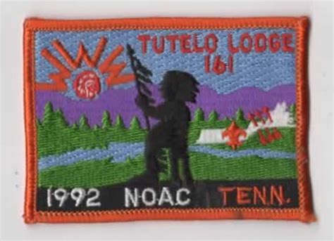 Noac Tutelo Lodge Oa Patch Blue Ridge Mountains Council Or Bdr