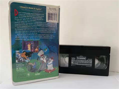 Vhs Video Pocahontas Walt Disneys Big Box Videoband Eur 2219