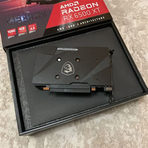 Amd Msi Radeon Rx 6500 Xt Mech 2x Oc 4gb