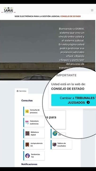 Aprende Cómo Consultar Un Proceso Judicial En Samai Youtube