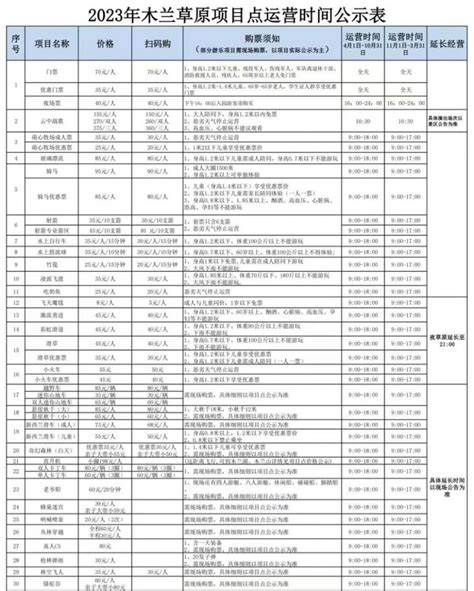 武汉木兰草原有什么好玩的项目2023 附项目时间表旅泊网