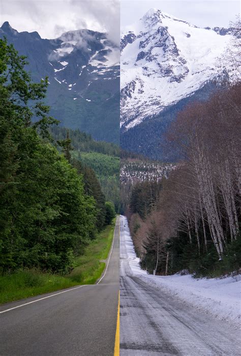Summer/winter. Juneau. : r/alaska