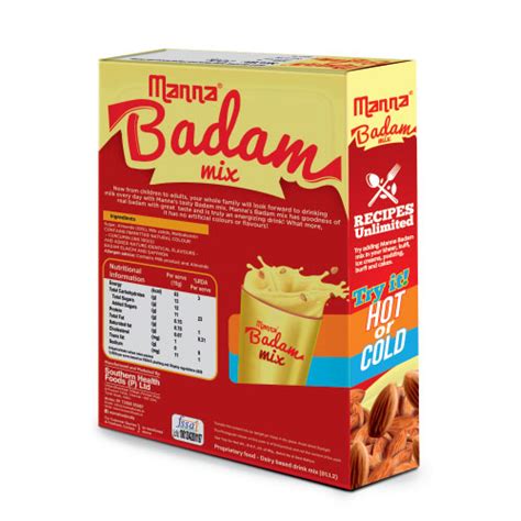 Manna Food 400gm Instant Badam Mix At Rs 250 Pack In Chennai Id