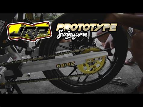 JRP Prototype Swingarm 2 Install On Raider 150 Fi Graham MOTO