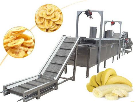 Complete Banana Chips Production Line With Good Design