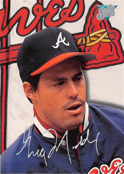 Greg Maddux Baseball Card Atlanta Braves 1992 Leaf 196 Laser