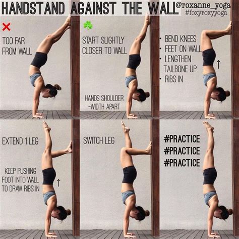 Wall Handstand Progression - violetadia