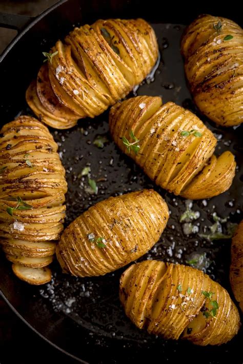 Hasselback Kartoffeln Das einfachste Rezept für perfekt knusprige und