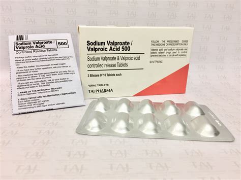 Sodium Valproate Valproic Acid CR Tablets 500mg Exporter