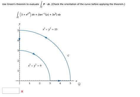 Solved Use Green S Theorem To Evaluate C F Dr Check The Chegg