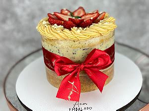 Bolo Pelado Naked Cake Amor Embalado Confeitaria E Presentes