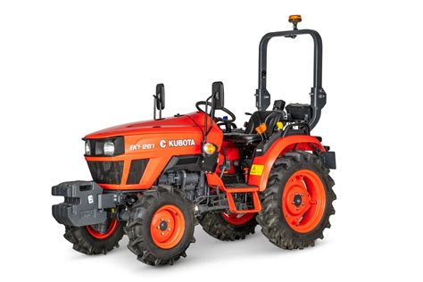 Il Trattore Kubota Ek1 261 Compatto Agile E Maneggevole Macchine